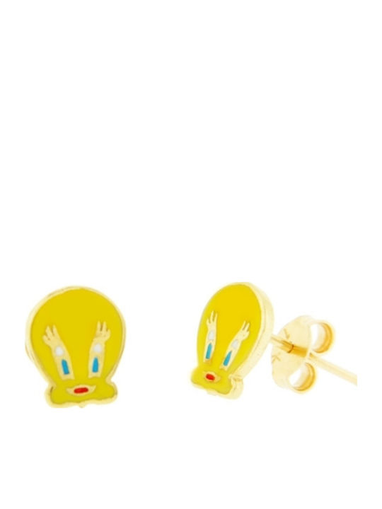 Xrisokosmima Детски Обеци Studs от Злато 14K