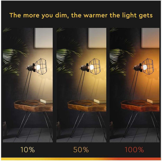 123led LED Bulb 8.5W for Socket E27 and Shape A60 Warm White 806lm Dimmable