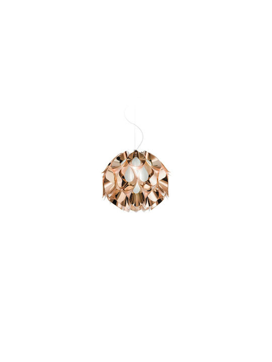 Slamp Flora S Suspension Hängelampe Kupfer 36x36cm.