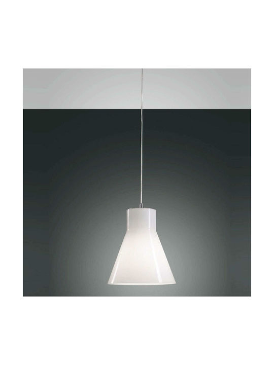 Fabas Luce Diana Hängelampe Weiß mit Fassung E27