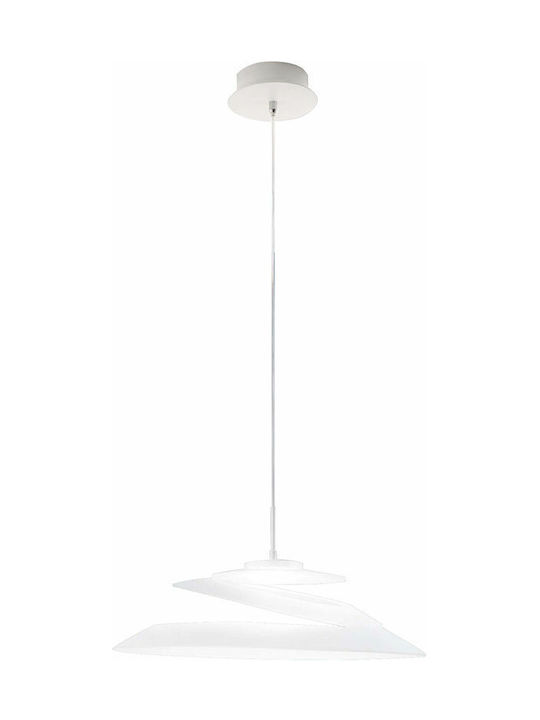 Fabas Luce Aragon Hängelampe Weiß 53x200cm.