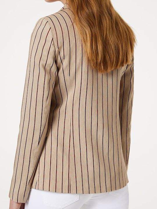Liu Jo Women's Blazer Tabac Brown
