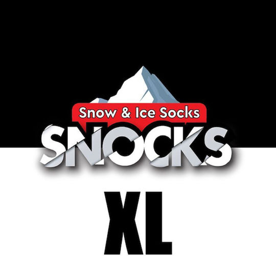 Snocks Anti-slip Snow Socks XL Passenger Car 2pcs