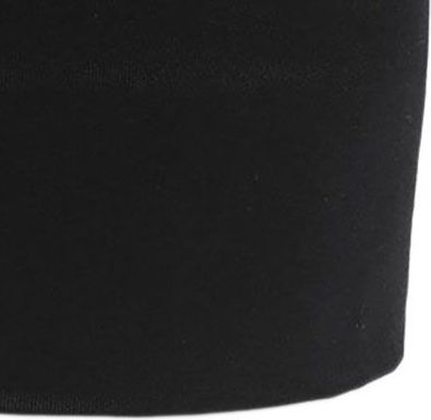 Beanie Unisex Σκούφος Πλεκτός σε Μαύρο χρώμα