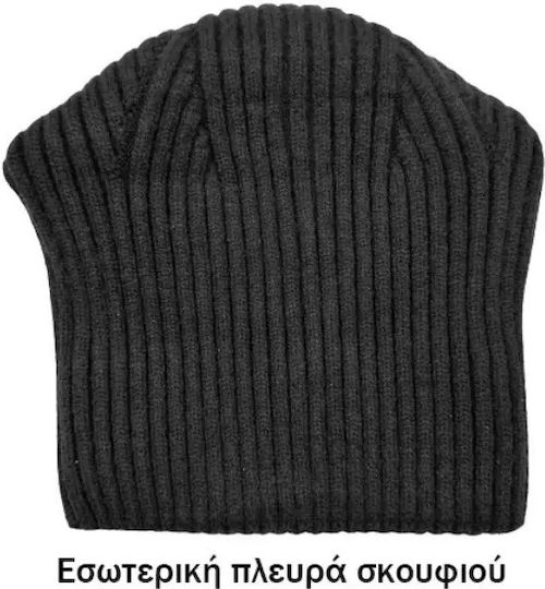 Beanie Beanie Knitted in Black color