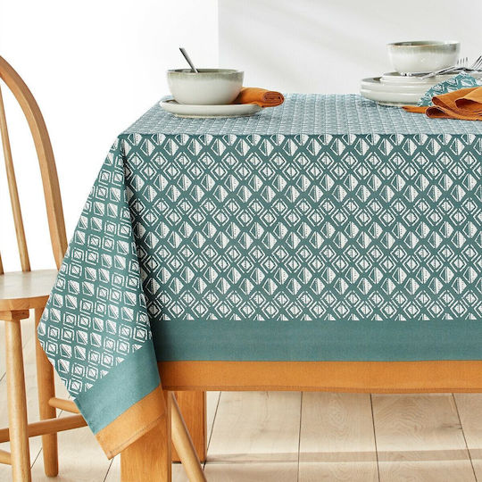La Redoute Interieurs Tischdecke Grüne 150x150cm La Redoute Interieurs Tischdecke Grüne 150x150cm