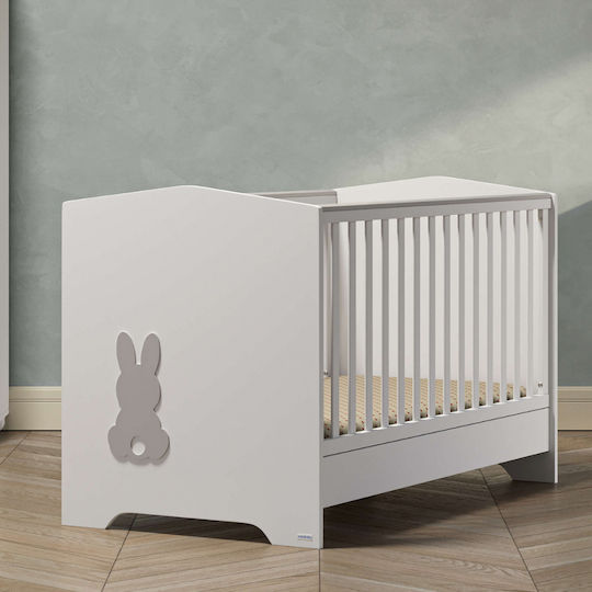 Casababy Πολυμορφική Κούνια Rabbit White & Grey
