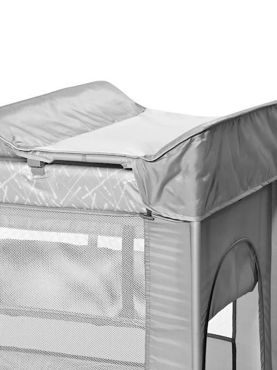 Lorelli Torino Plus Playpen 2 Levels with Changing Table & Mattress Arctic Floral 127x68cm