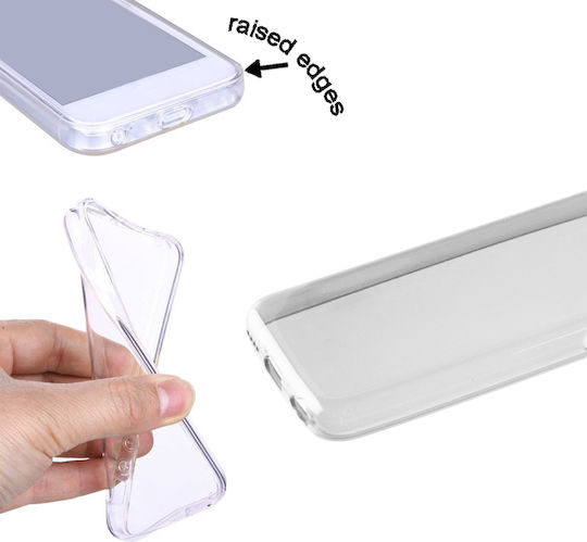Volte-Tel Umschlag Rückseite Silikon Transparent (Ehre 10 Lite)