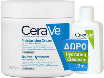 CeraVe Cream Hautpflegeset für Feuchtigkeitsspendend 20ml