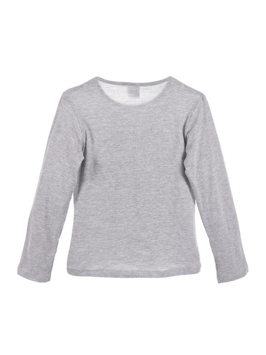 Kids Long-sleeved Grey Minnie Mouse Top HW1110