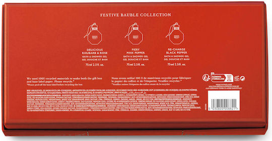 Molton Brown Festive Bauble Hautpflegeset für Reinigung Körperreinigung 3Stück