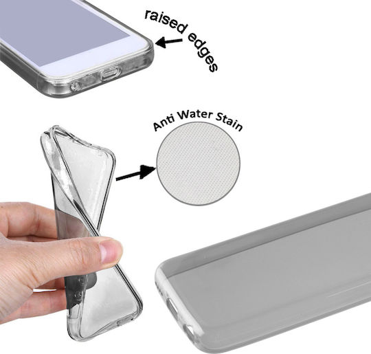 Volte-Tel Slimcolor Air Back Cover Silicon Gri (Galaxy A40)