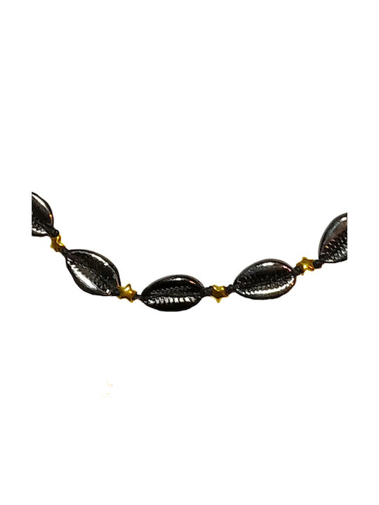 Theodora's Jewellery Choker Μαύρο