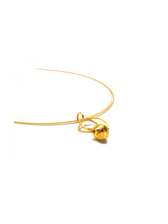 Polytimo Necklace from Gold 14K