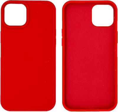 Ancus Liquid Silicone Back Cover Durable Red (iPhone 15 Plus)