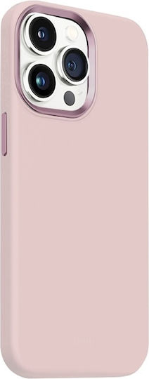 Crong Color Задна корица Силикон Магнитен Розов (iPhone 15 Pro)