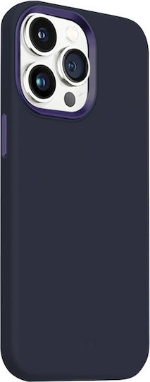 Crong Back Cover Silicone Magnetic Navy Blue (iPhone 15 Pro Max)