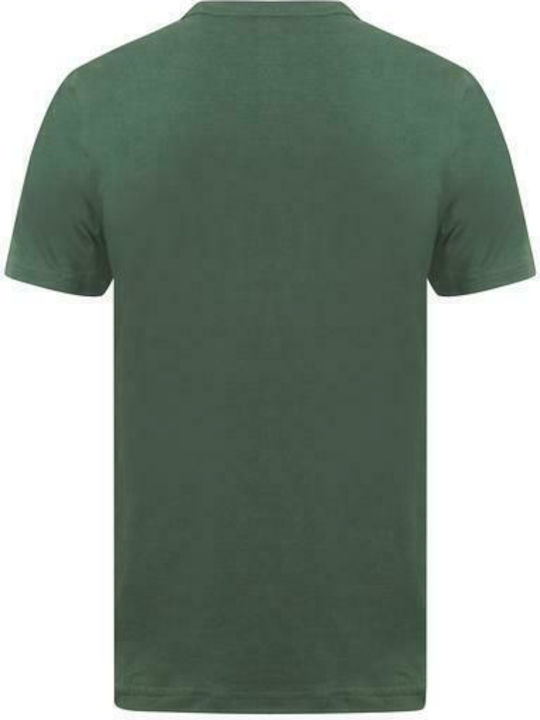 Tokyo Laundry T-shirt Bărbătesc cu Mânecă Scurtă verde junglă