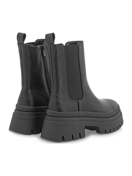 Stiefeletten Damen Schwarz