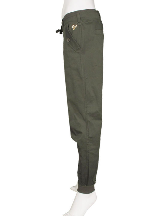 Freddy Women's Fabric Trousers Khaki