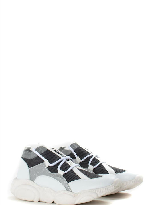 Damen Chunky Sneakers Weiß
