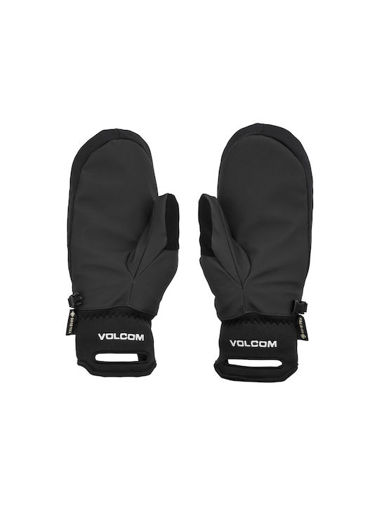 Volcom Stay Dry Gore-tex Mittens Men's Ski & Snowboard Gloves Black