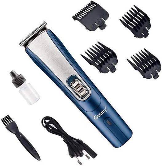 Gemei Rechargeable Hair Clipper Blue GM-6637