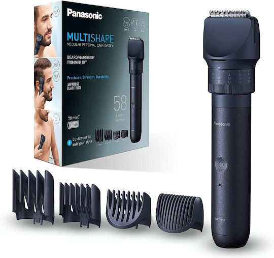 Panasonic Multishape Rechargeable Hair Clipper Black ER-CKL2-A301