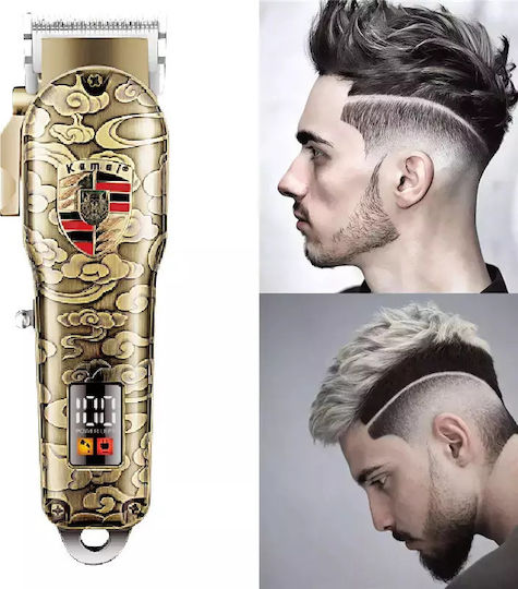 Kemei Rechargeable Hair Clipper Gold KM-2130