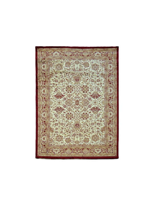 Eurofil 1332 Rug Rectangular Heatset Antique Cream-Red