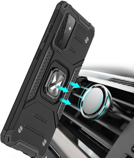 Wozinsky Ring Armor Back Cover Πλαστικό Κόκκινο (Galaxy A72)
