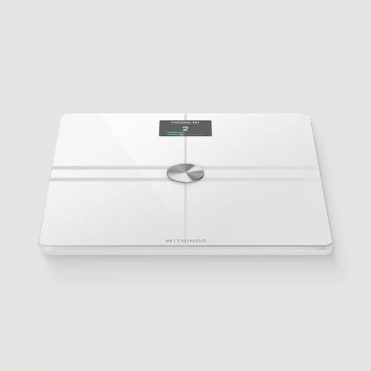 Withings Smart Bathroom Scale with Body Fat Counter White 13700546708050
