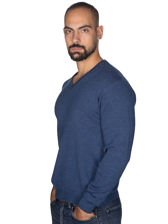 Vera Herren Langarmshirt Blau