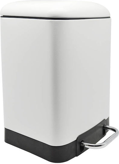 Ankor Inox Perie de toaletă Închidere lentă 6lt Argintiu