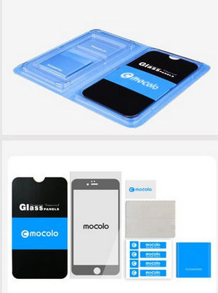 Blue Star 3D 0.3mm Gehärtetes Glas Schwarz (Galaxy A5 2017)
