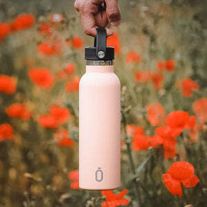 Runbott Μπουκάλι Θερμός Ανοξείδωτο 600ml Ροζ