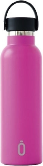 Runbott Sticlă Termos Oțel Inoxidabil 600ml Fucsia