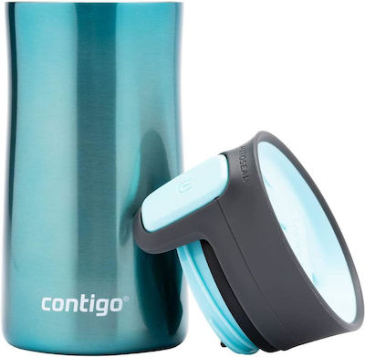 Contigo Sticlă Termos Oțel inoxidabil Albastru 300ml