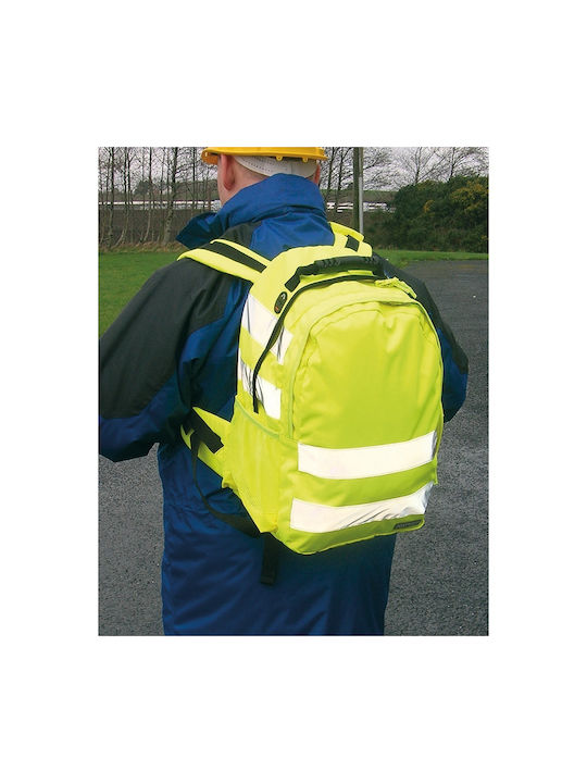 Portwest Fabric Backpack Waterproof Yellow