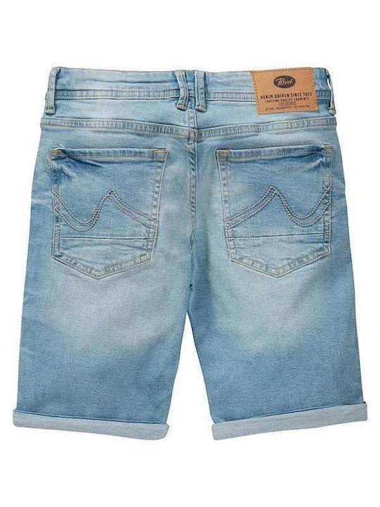 Petrol Industries Herrenshorts Jeans Blue Light.