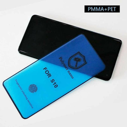 Pmma Adeziv complet Screen Protector Negru (Galaxy S10)