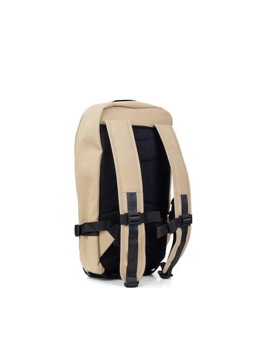 Rains Trail Rucksack Men's Backpack Waterproof Beige