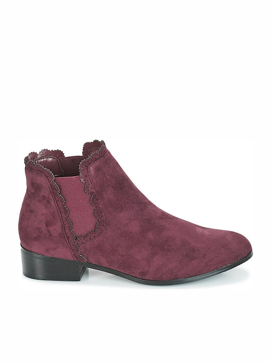 Jerma Damen Stiefeletten Lila