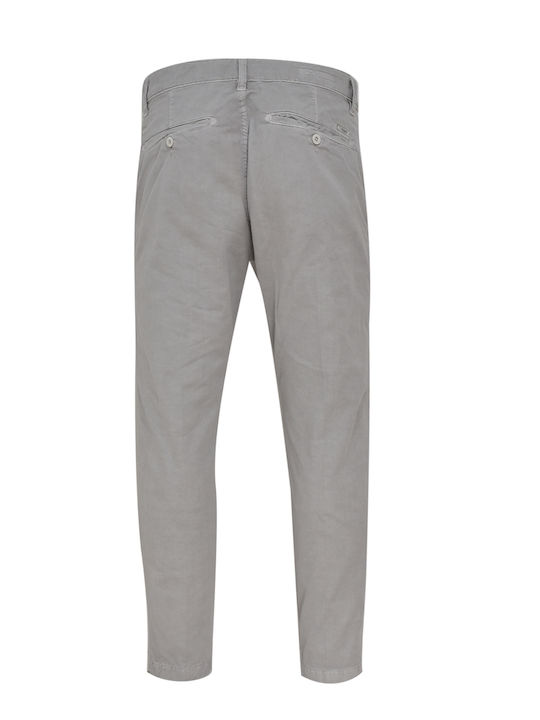 Pantaloni cu Croială Slim Gri