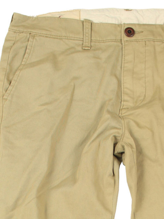 Hollister Men's Trousers in Skinny Fit Beige