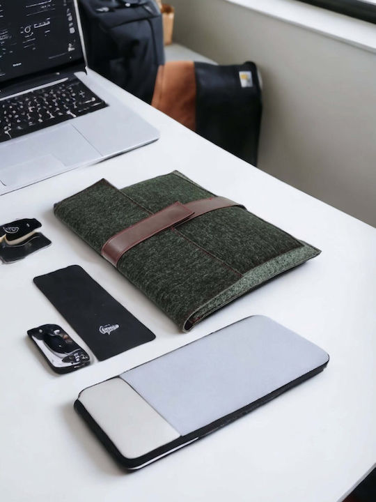 Playbags Collection Θήκη για Laptop 15" σε Πράσινο χρώμα