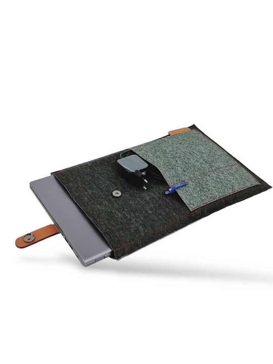 Playbags Collection Θήκη για Laptop 15" σε Πράσινο χρώμα