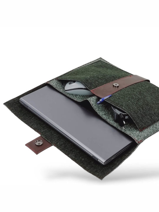 Playbags Collection Θήκη για Laptop 15" σε Πράσινο χρώμα