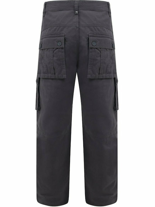 Tokyo Laundry Men's Trousers Cargo Asphalt Grey